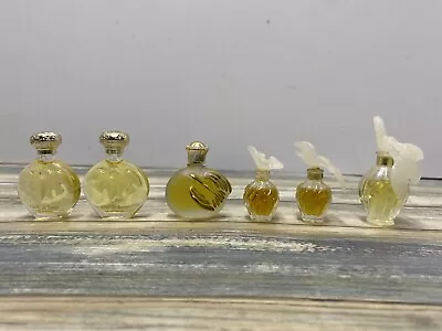 Nina Ricci L'Air Du Temps Mini Doves Perfume Bottle 5ml Mixed Lot Of 6 • $2.58