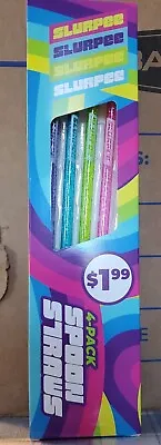 7-Eleven Limited Edition Slurpee Spoon Straws 4-Pack 2022 • $7