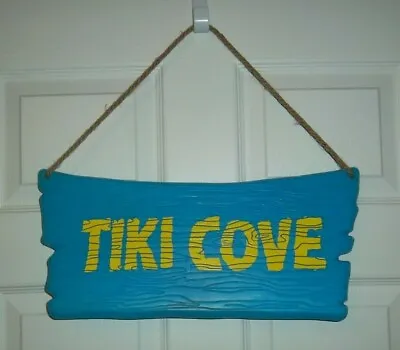 Tiki Cove Hanging Lighted Bar Sign Man Cave Flashing Lights Summer Party Blue  • $28.49