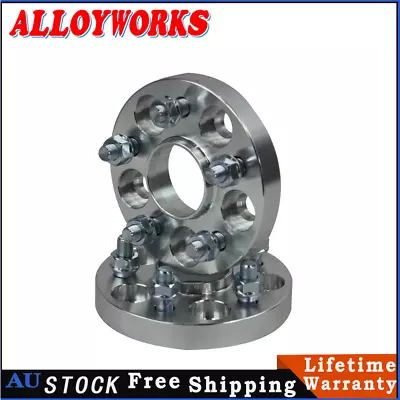 20Mm 2Pcs Hub Wheel Spacers Fit Vw Jetta Mk Golf Gti Passat 5X100 To 5X112 • $49.95