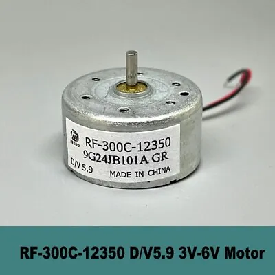 Micro 24mm Round RF-300C-12350 D/V5.9 DC5V 6V 300CA Electric Motor CD DVD Player • $1.85