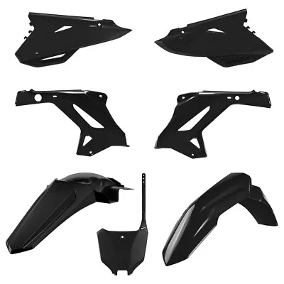 Polisport Restyle Complete Plastic Kit Black 2022 Style For HONDA CR125R CR250R • $186.33
