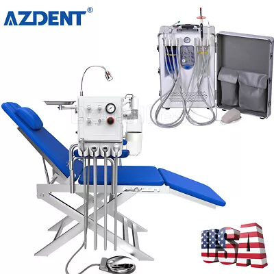 Mobile Dental Delivery Unit +Curing Light/ Dental Folding Chair Air Turbine Unit • $1605.73