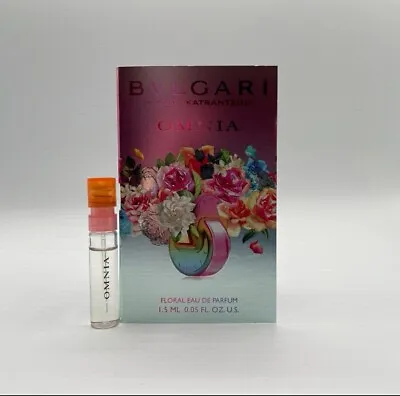 Bvlgari Omnia By Mary Katrantzou Floral Eau De Parfum Mini Spray 1.5ml NEW! • $13.99