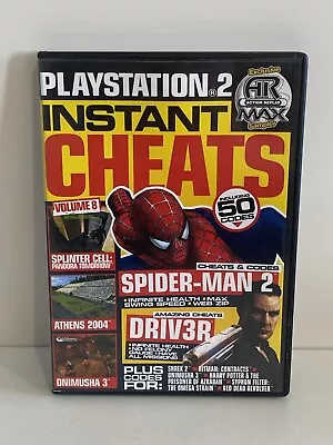 Playstation 2 Instant Cheats - Action Replay Max 2004 • £7.99