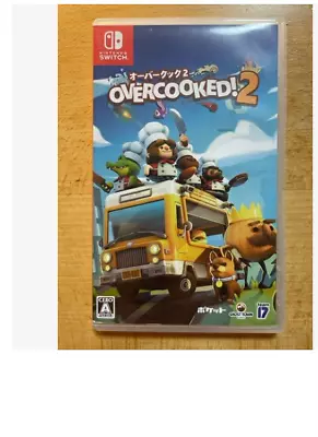 Pre-owned NINTENDO SWITCH OVERCOOKED 2-OVER KOOK ACTION With Box From Japan • $124.28