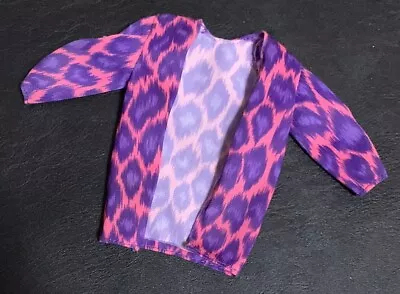 VINTAGE MATTEL 1985 Barbie And The Rockers DOLL Fashion #1166 Pink Purple JACKET • $24.50