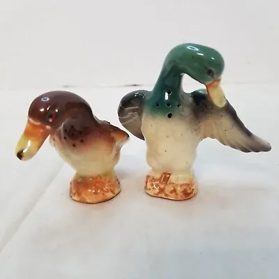 VINTAGE Salt And Pepper Shakers Duck Made In Occupied Japan • $8.99