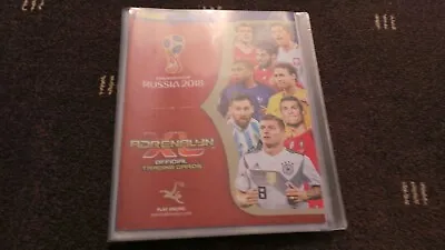 Adrenalyn XL Road To 2018 Fifa World Cup RUSSIA Collectors Binder With Cards 92 • £7.99
