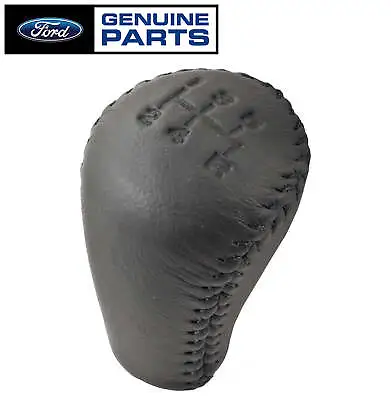 1983-2004 Mustang 5 Speed Genuine Ford OEM Black Leather Shifter Shift Knob • $55.45