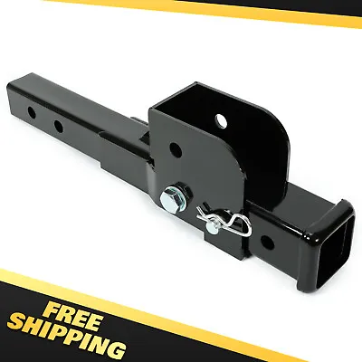 500 LB Heavy Duty 2'' Trailer Hitch Shank Mount Cargo Wheelchair Carrier Adapter • $30.60