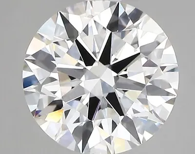 Lab-Created Diamond 2.86 Ct Round G VVS2 Quality Ideal Cut IGI Certified Loose • $1838.85