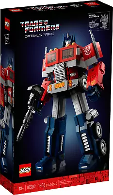 LEGO 10302 Optimus Prime Transformers Brand New Release In Stock Shipping Now • $390