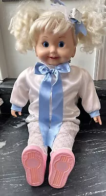 Vintage 1986 Playmates CRICKET Talking Doll W Cassette Tested Works! • $59