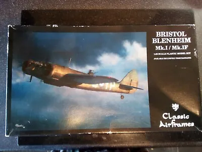 £40 • Buy Classic Airframes 1/48th Bristol Blenheim MkI/MkIF BNIB