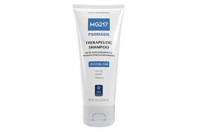 MG217 Psoriasis Therapeutic 3% Coal Tar Dandruff Relief Shampoo 8 Oz Pack Of 3 • $39.40