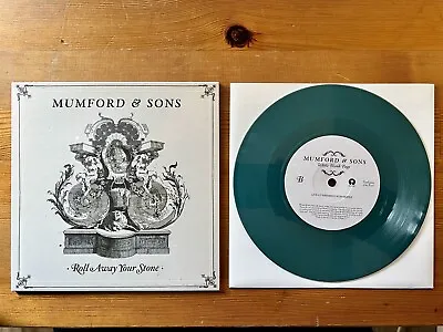 Mumford And Sons Roll Away Your Stone 7” Vinyl Single Record Green • $9.96