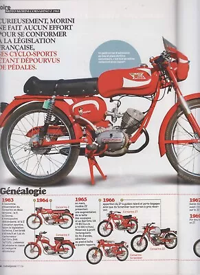 Motorcycle 1965  Moped Moto Morini Corsarino Z Collection • $3.73