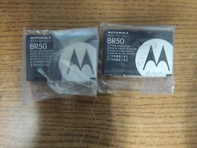 Motorola Battery BR50 ~LOT OF 2~NEW~ • $23.99