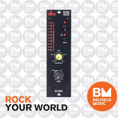 DBX 520 De-Esser - 500 Series - Brand New - Belfield Music • $499