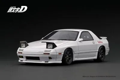 1:18 Initial D - Mazda Savanna RX-7 Infini (FC3S) White -- Ignition Model IG2870 • $549.99