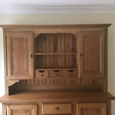£125 • Buy Antix French Oak Dresser Top For 172cms Sideboard VGC COLLECTION ONLY RH20 AREA