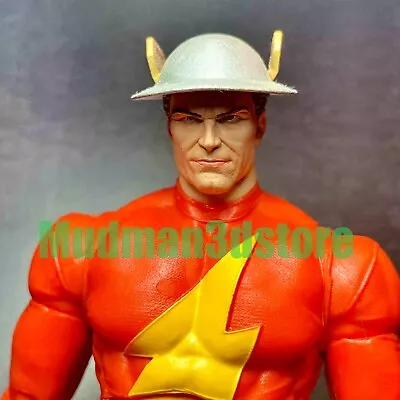 McFarlane DC The Flash Jay Garrick 7  Scale Custom 3D Painted Headsculpt • $30