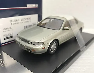 Po 1:43 HI STORY HS351GL Nissan Leopard J.Ferie JDM Infiniti J30 Scale Model Car • $93.99