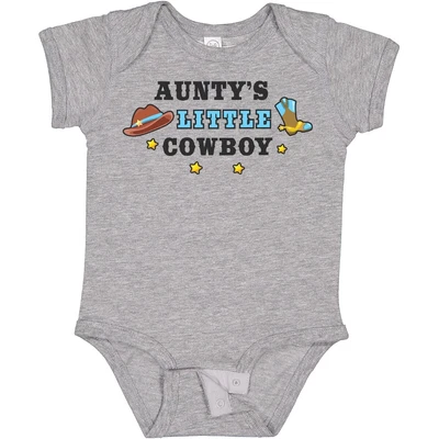 $15.99 • Buy Inktastic Auntys Little Cowboy With Cowboy Hat And Boots Baby Bodysuit Children