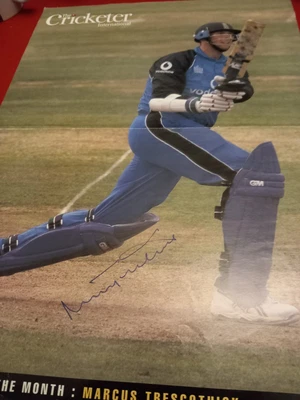 £0.99 • Buy Marcus Trescothick England Cricket Signed Picture 16x12