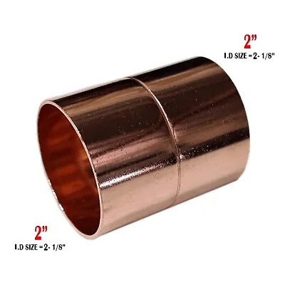 2  X 2  Copper Coupling With Stop CxC • $16.49