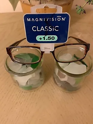 MAGNIVISION CLASSIC +1.50 Slade TOR Frame~New~ Retail $21.99 • $11