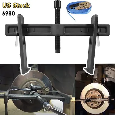 6980 Heavy Duty Brake Drum Rotor Flywheel And Gear Puller 7 Tons Capacity • $115.90