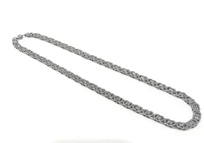 Mens 8mm  Stainless Steel Mariner 23  Chain Necklace 67Gm  Hip Hop Biker • $5.35