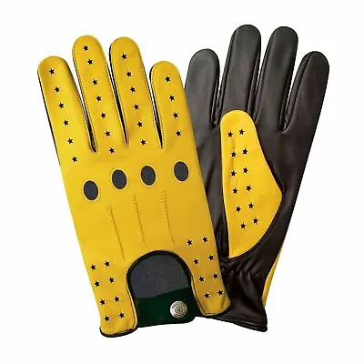 PSS Men's Lightweight Driving Gloves Full Finger Racing Stars 507 • £19.99