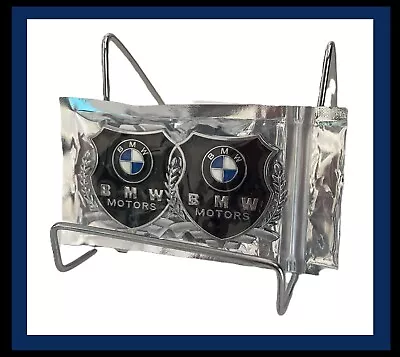 ➡️(New) BMW Motors 3D Metal Emblems (Set Of 2) • $12