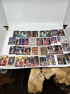Huge Michael Jordan 90’s Card Lot Card Conditions A Good To Very Good • $105