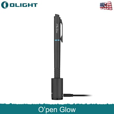OLIGHT O'Pen Glow 120 Lumens Rechargeable Pen Light LED Flashlight Green Beam • $79.99