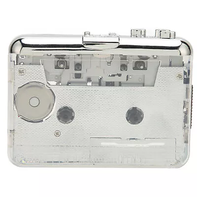 Cassette Player Cassette To MP3 Converter Auto Reverse Transparent Plug And Play • $32.07