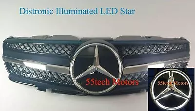 Mercedes R230 SL500 SL600 SL55 2003 Grille Grill Illuminated LED Distronic Star • $246.99