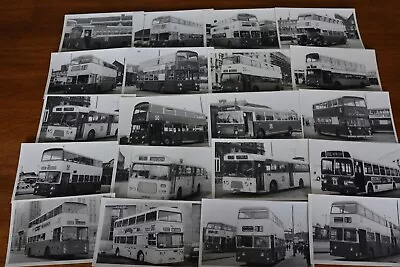 £7 • Buy Merseyside Vintage Bus Photos Assorted X 20 Ref 113m
