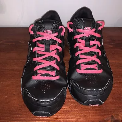 K•Swiss Tubes Black & Pink Size 6 • $19.99