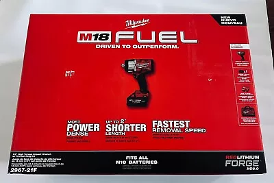 Milwaukee Tool 2967-21F M18 FUEL 1/2  High Torque Impact Wrench FORGE Kit • $495.99