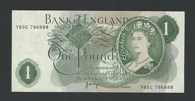 BANK OF ENGLAND £1 Note 1970 Page QEII B322 Uncirculated Banknotes • £7.95