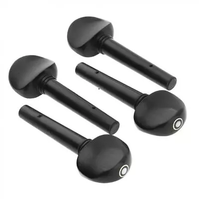 4PCS/set Black Wooden Violin Tuning Pegs With Open Hole For Size 4/4 3/4 • $7.49