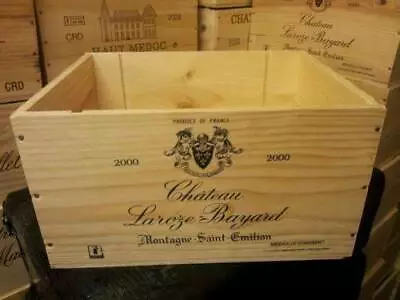 £13.40 • Buy Wine Box Crate. Wooden. 6 Bottle Size. French, Genuine