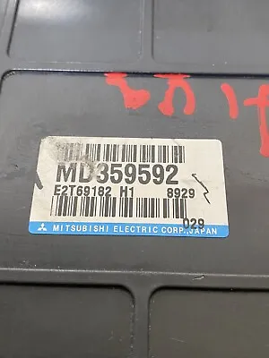 Mitsubishi Montero Sport Mt Ecm Ecu Control Module Pcm Md359592 • $150