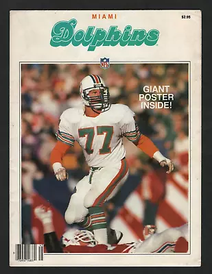 1984 Miami Dolphins Fold Out Brochure W/Dan Marino Poster  #L130 • $19.99