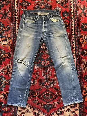 Levi’s 501xx Big E Selvedge Redline 1960’s Vintage 32x30 • $475