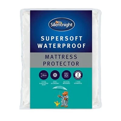 £21.99 • Buy Supersoft Waterproof Mattress Protector Luxury Quilted Bed Mattress Pad Cover